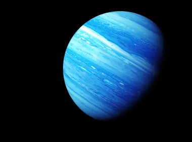 蓝色气体行星4k 5120x2880