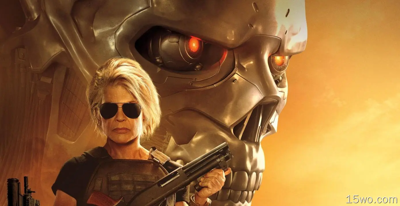 电影 Terminator: Dark Fate 终结者 Sarah Connor Linda Hamilton 高清壁纸