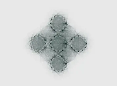 vb06壁纸水晶数学白色图案 3840x2400