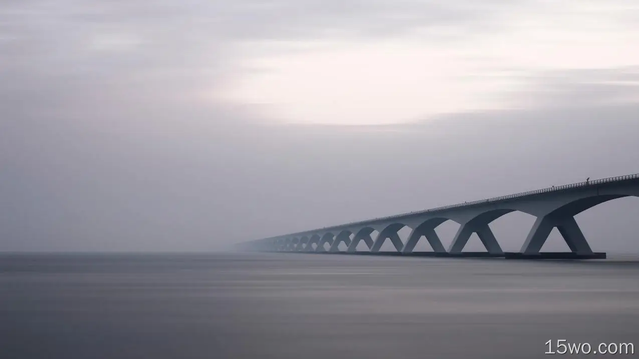 4K 风景 跨海大桥