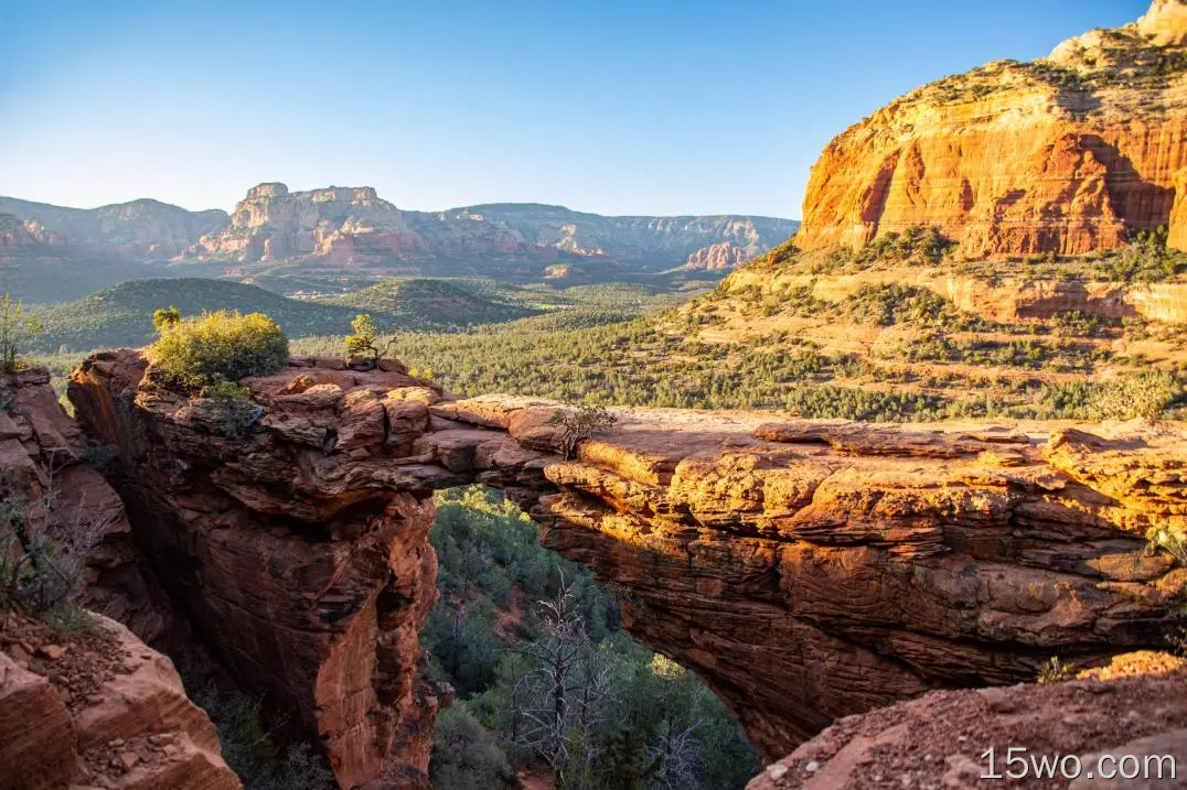 landscape,canyon,nature,USA,Arizona,Sedona, AZ,forest,cliff