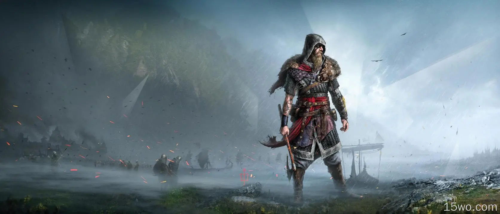 电子游戏 Assassin's Creed Valhalla 刺客信条 Gawarrior 维京 高清壁纸