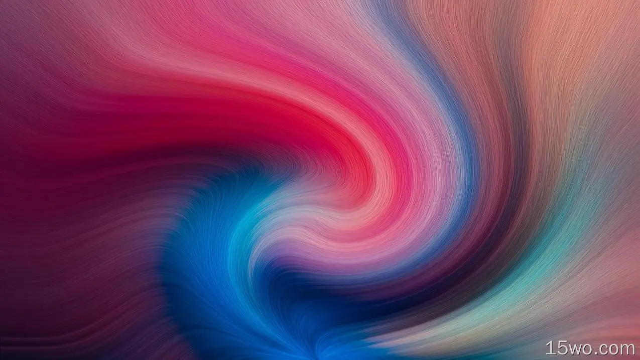 抽象 漩涡 色彩 Colorful 高清壁纸