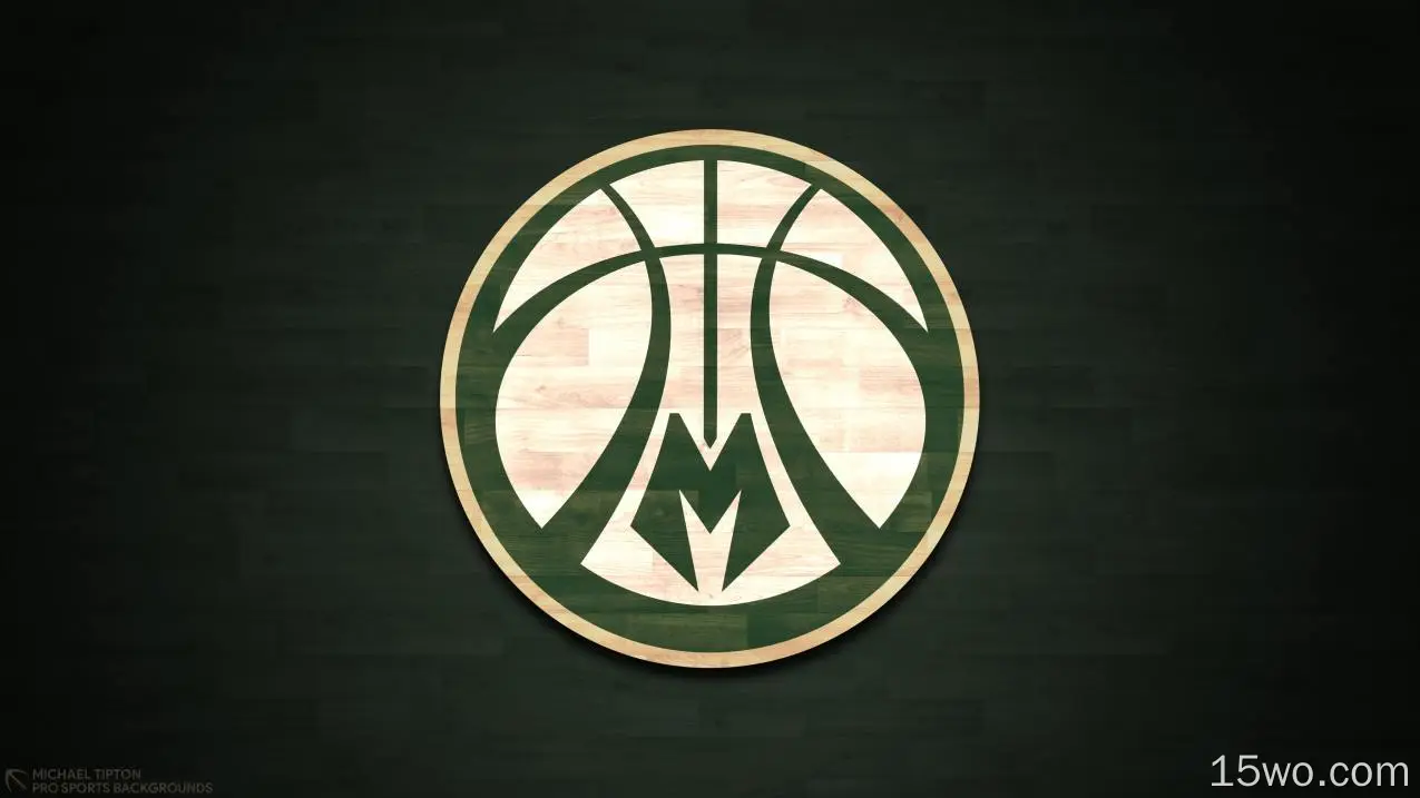 运动 Milwaukee Bucks 篮球 NBA 标志 高清壁纸