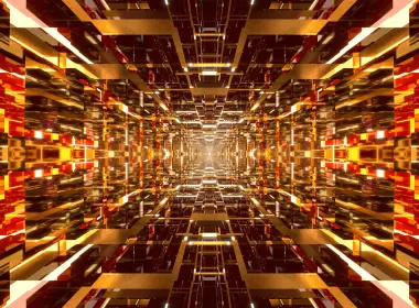fractal, perspective, immersion, bright, 3d 3200x2086