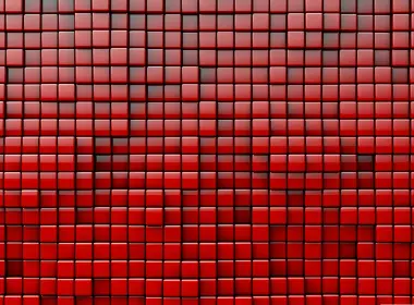 抽象 立方体 艺术 红色 素材 数字艺术 几何 高清壁纸 2560x1577