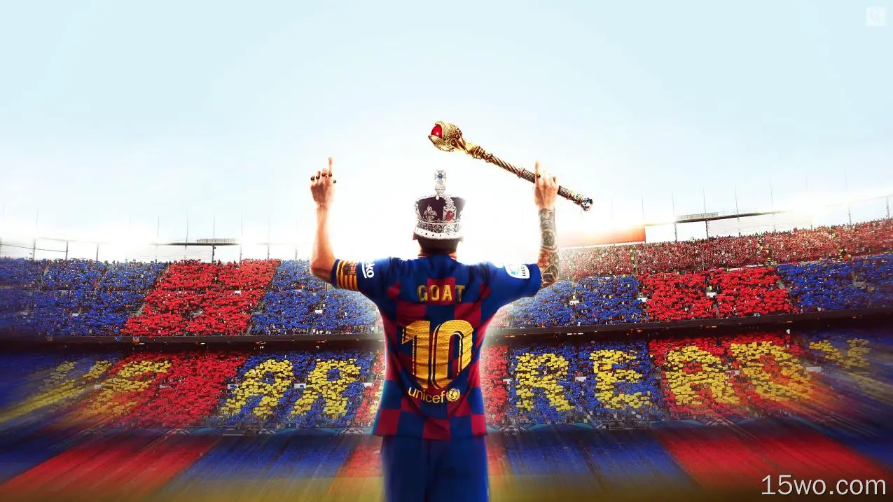 运动 里奥·梅西 足球 球员 Camp Nou 巴塞罗那 高清壁纸
