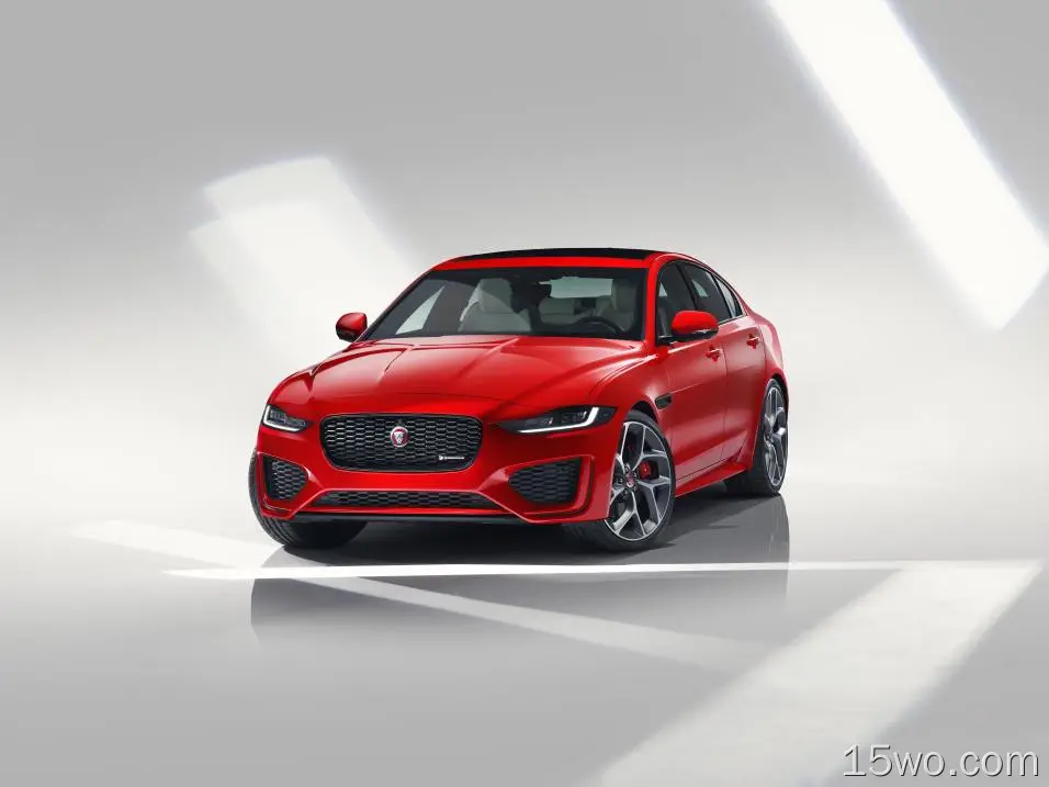 座驾 捷豹XE 捷豹 Jaguar Cars 汽车 交通工具 Luxury Car Red Car 高清壁纸