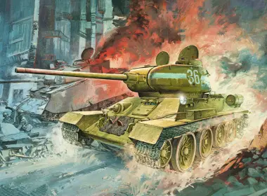 军事 T-34 坦克 高清壁纸 5120x3164
