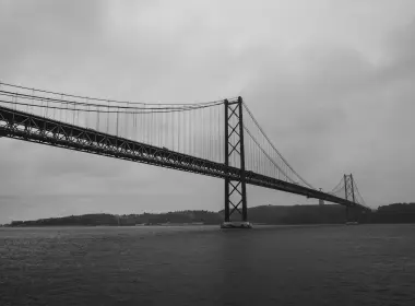 人造 金门大桥 桥 黑白 高清壁纸 6000x4000