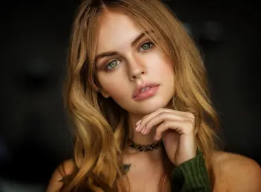 女性 安娜·斯塔西娅 模特 俄罗斯 Woman 女孩 Green Eyes 面容 Blonde 高清壁纸 2000x1335