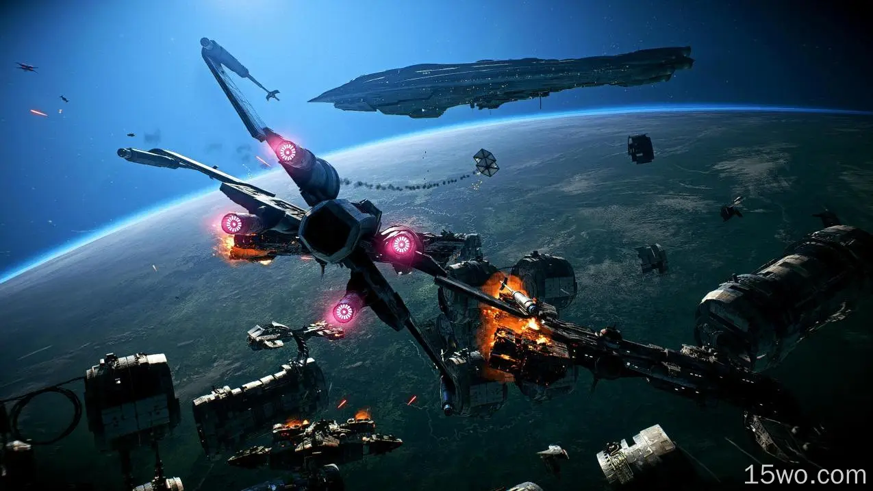 电子游戏 星球大战：前线2 星球大战 太空 X-Wing 高清壁纸