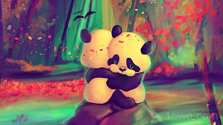 奇幻 动物 奇幻动物 大熊猫 可爱 高清壁纸 3840x2160