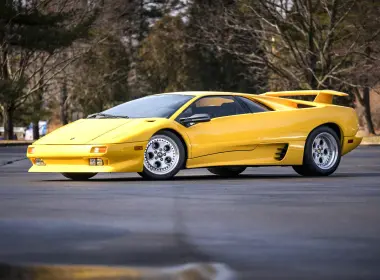 座驾 Lamborghini Diablo 兰博基尼 Supercar 汽车 Yellow Car Sport Car 高清壁纸 3872x2583