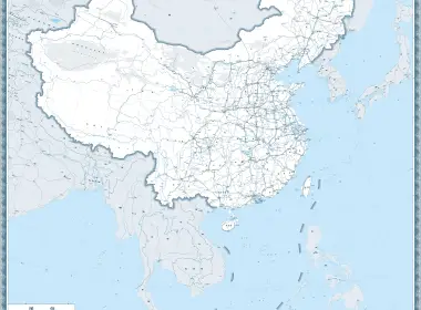 map,China 5000x5141
