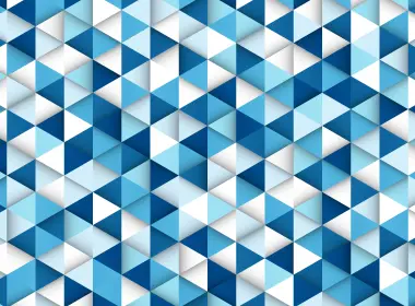 抽象 三角形 蓝色 素材 几何 高清壁纸 7500x5000