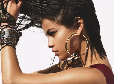 音乐 赛琳娜·戈麦斯 歌手 美国 Singer American Black Hair Earrings 面容 首饰 高清壁纸 4450x2160