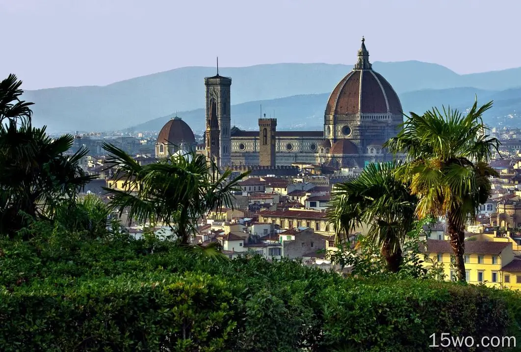 宗教 Florence Cathedral 大教堂 Florence Dome 意大利 高清壁纸