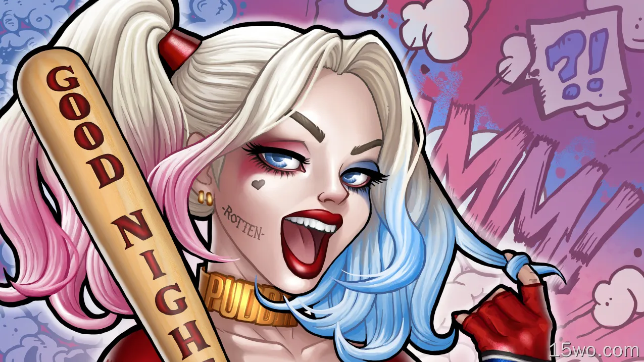 Harley Quinn粉丝Art 4k壁纸