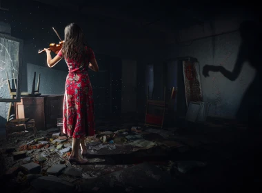 切尔诺贝利小提琴女孩壁纸 3839x2160