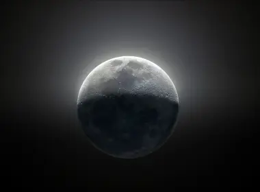 月球从空间5k壁纸 4959x3306