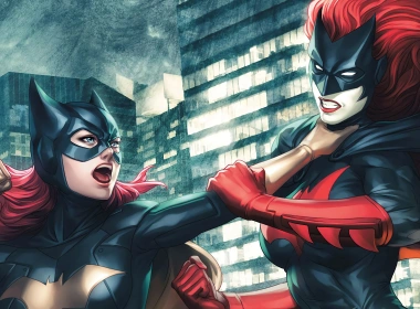 Batgirl与Batwoman战斗壁纸 3840x2160