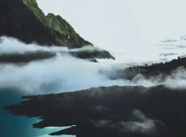 美丽的火山口湖5k壁纸 5824x4160