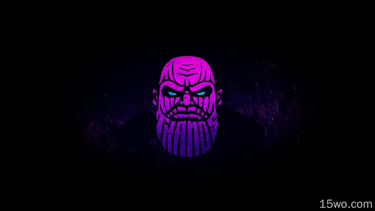 Thanos Minimal Art 4k壁纸