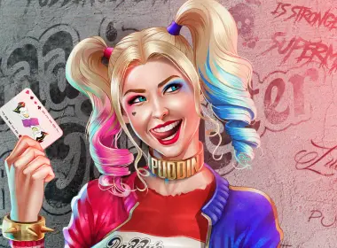 Harley Quinn比超人4k壁纸更强 3544x1993