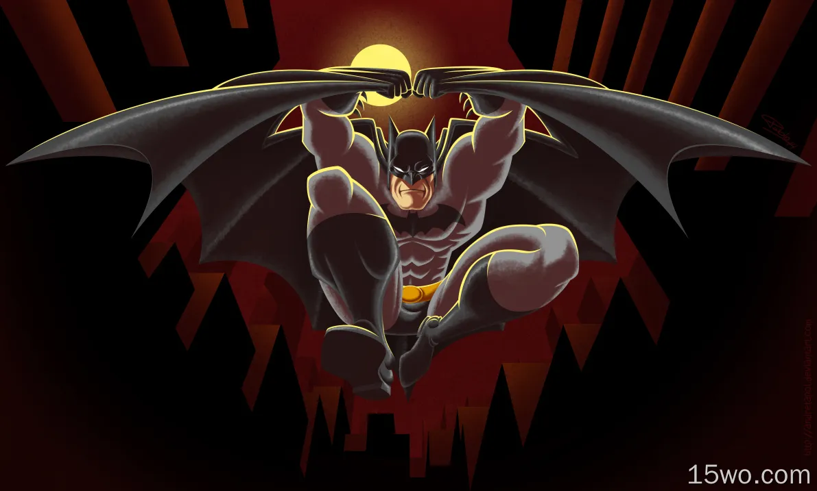 蝙蝠侠5k数字艺术作品壁纸