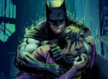 罗宾在蝙蝠侠武器壁纸哭 3300x1856