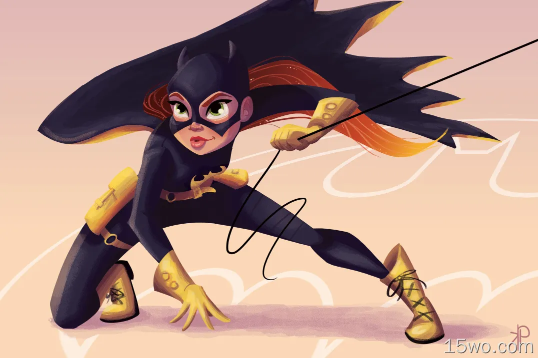 Batgirl 4k艺术壁纸