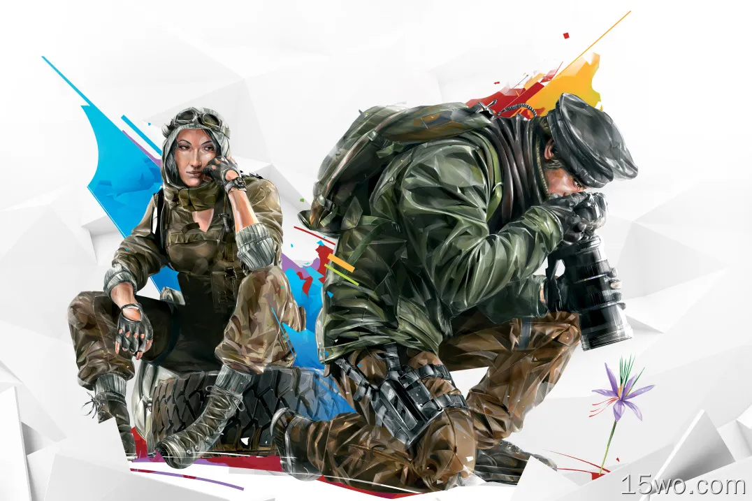 Tom Clancys Rainbow Six Siege Operation Burnt Key Art 10k壁纸