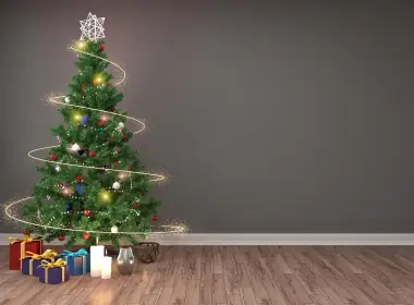节日 圣诞节 Christmas Tree 礼物 高清壁纸 2560x1920