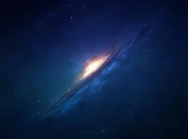 太空数字艺术银河壁纸 2560x1440