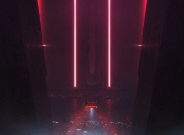 Blade Runner 2049城市景观数字艺术壁纸 2500x1001