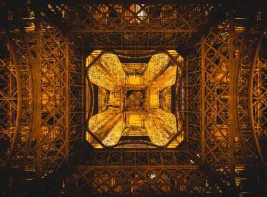 艾菲尔铁塔巴黎法国摘要5k壁纸 5379x3326