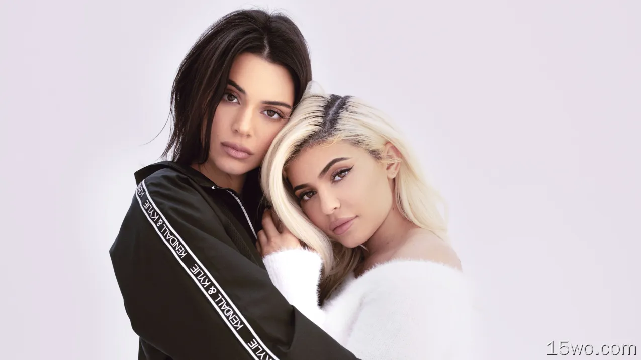 Kylie和Kendall Jenner 4k壁纸