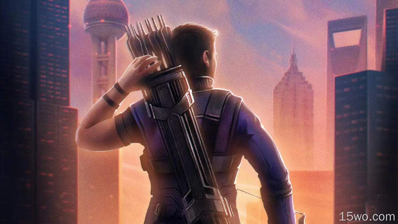 Hawkeye Avengers Endgame中国海报壁纸