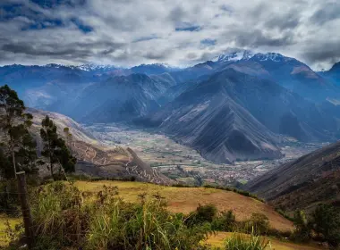 自然 山 Sacred Valley Andes 秘鲁 高清壁纸 2048x1340