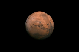 ar07火星红-暗最小艺术空间行星  3840x2400