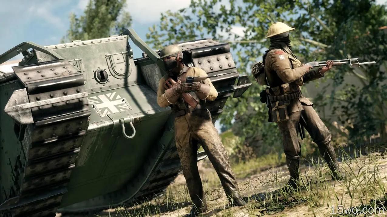 电子游戏 战地1 战地 坦克 军人 高清壁纸