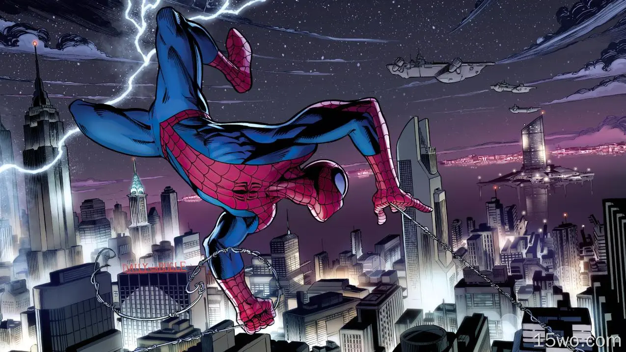 漫画 Ultimate Spider-Man 蜘蛛侠 Peter Parker 漫威漫画 高清壁纸