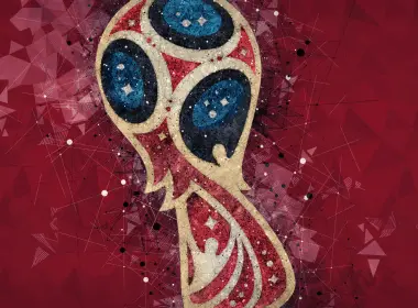世界杯俄罗斯标志壁纸 3840x2400
