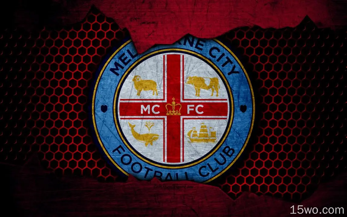 运动 Melbourne City FC 足球 俱乐部 标志 Emblem 高清壁纸