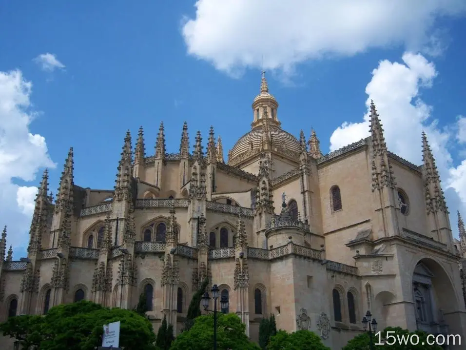 宗教 Segovia Cathedral 大教堂 高清壁纸