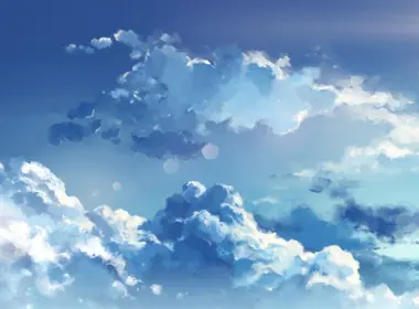 气氛,Azure,自然景观,积云,电蓝色的,壁纸,3840x2160 3840x2160