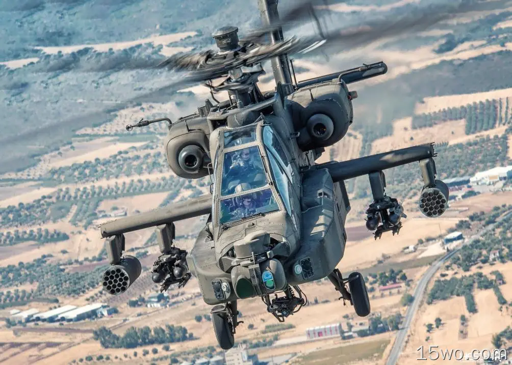 军事 AH-64武装直升机 军用直升机 Attack Helicopter 直升机 飞机 高清壁纸