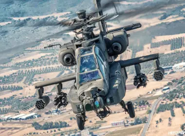 军事 AH-64武装直升机 军用直升机 Attack Helicopter 直升机 飞机 高清壁纸 2048x1463