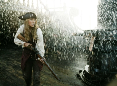 电影 加勒比海盗2：聚魂棺 加勒比海盗 凯拉·奈特莉 Elizabeth Swann 高清壁纸 3075x2046